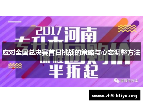 应对全国总决赛首日挑战的策略与心态调整方法