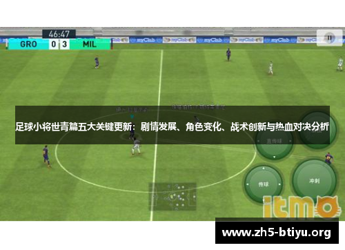 足球小将世青篇五大关键更新：剧情发展、角色变化、战术创新与热血对决分析